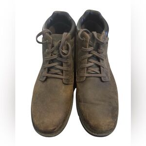 NWOT-  Rockport Men's Storm Surge Plain Toe Boots, Tan Size 12